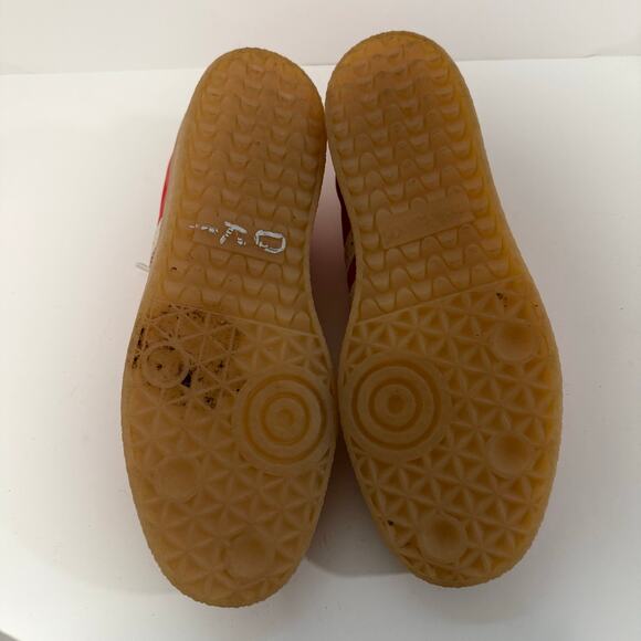 Adidas Women's Samba Valentine's Day Sneakers Red Pink 10 Platform Leather - Picture 9 of 9